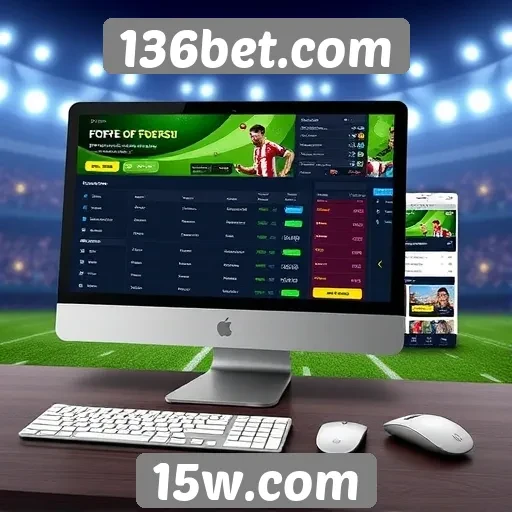 Avaliação da interface do usuário do 136bet.com